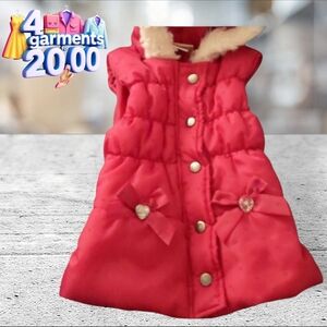 Little lass puffer vest size 4X